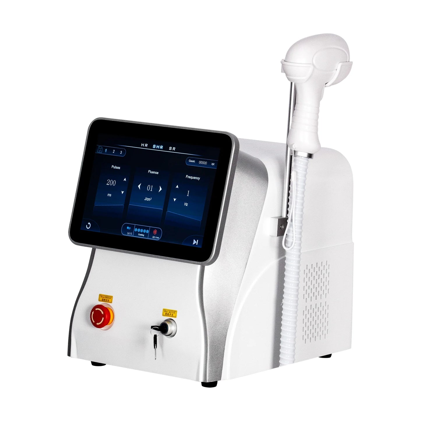 Depiladora Laser Painless Permanen 4 Wavelength Diode Laser Hair Removal Machine 808NM Ice Platinum Cooling System Beautiful