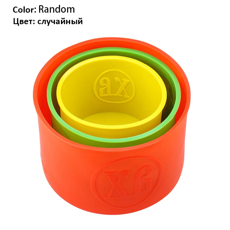 FAIS DU DIY Desserts Baking Mold Tools No-stick Round Silicone Cake Mold Mousse Cake Moulds Deepening of Colored Mold