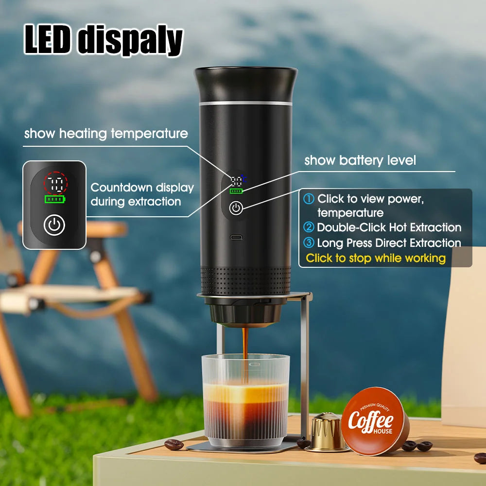 Mini Coffee Maker Cappuccino and Espresso Machine Coffee Makers Automatic Coffee Makers Capsule