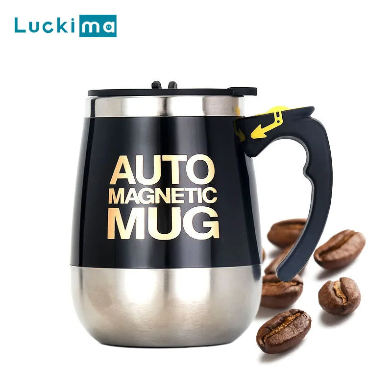 Electric Automatic Self Stirring Magnetic Mug Coffee Milk Mixing Cup Creative Electric Smart Mixer Water Bottle Birthday Gift