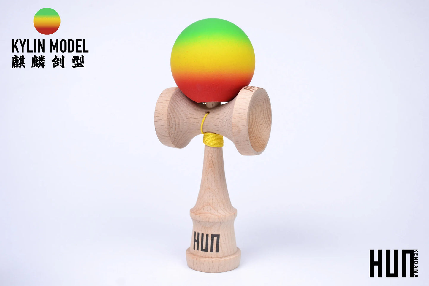 IN STOCK Original HunKendama Beginner Professionals Kendama Big Cups Easy To Catch Trend Tips Juggles Ball For Children'S Gifts