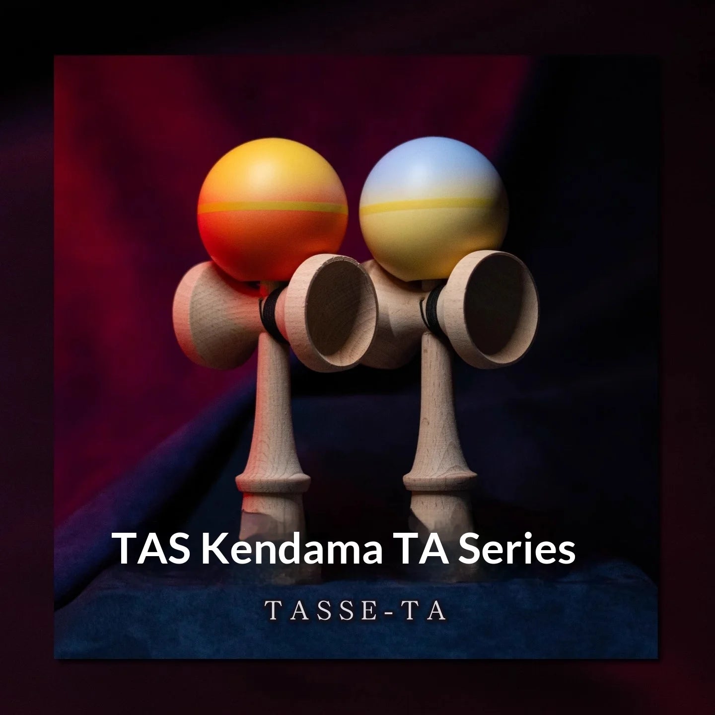 Original Tasse Kendama Anti Slip Paint Surface Beginner'S Professionals Outdoor Sport Fitness Balls Train Eye-Hand Coordination