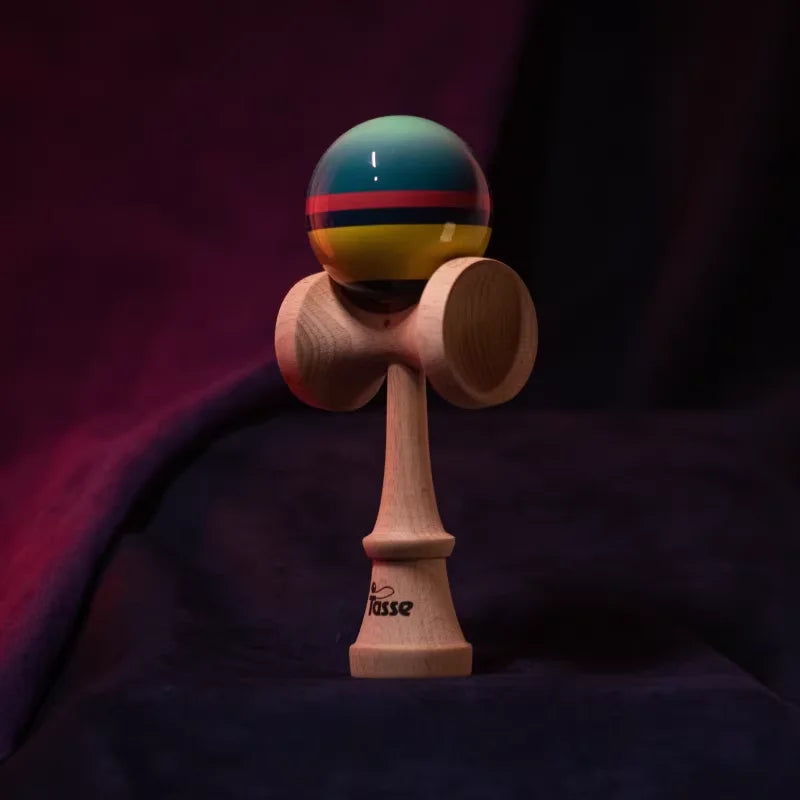 Original Tasse Kendama Anti Slip Paint Surface Beginner'S Professionals Outdoor Sport Fitness Balls Train Eye-Hand Coordination