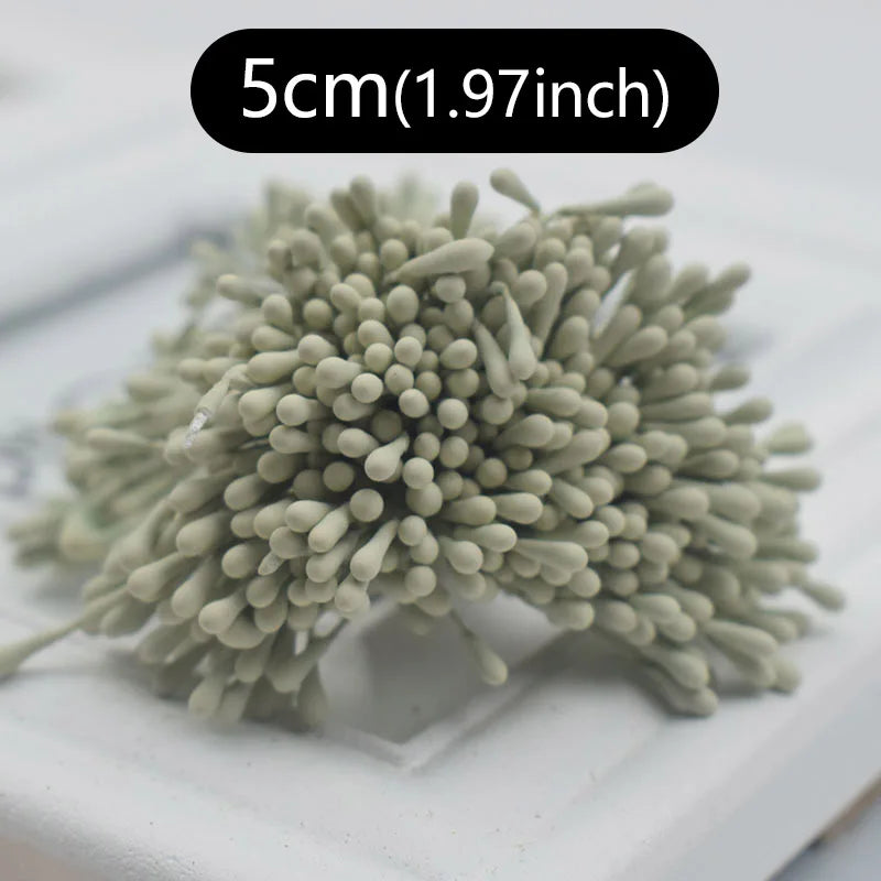 400pcs 2mm Mini Flower Stamen Pistil Wedding Handmade Artificial Flowers For Wedding Home Decoration DIY Scrapbook Accessories
