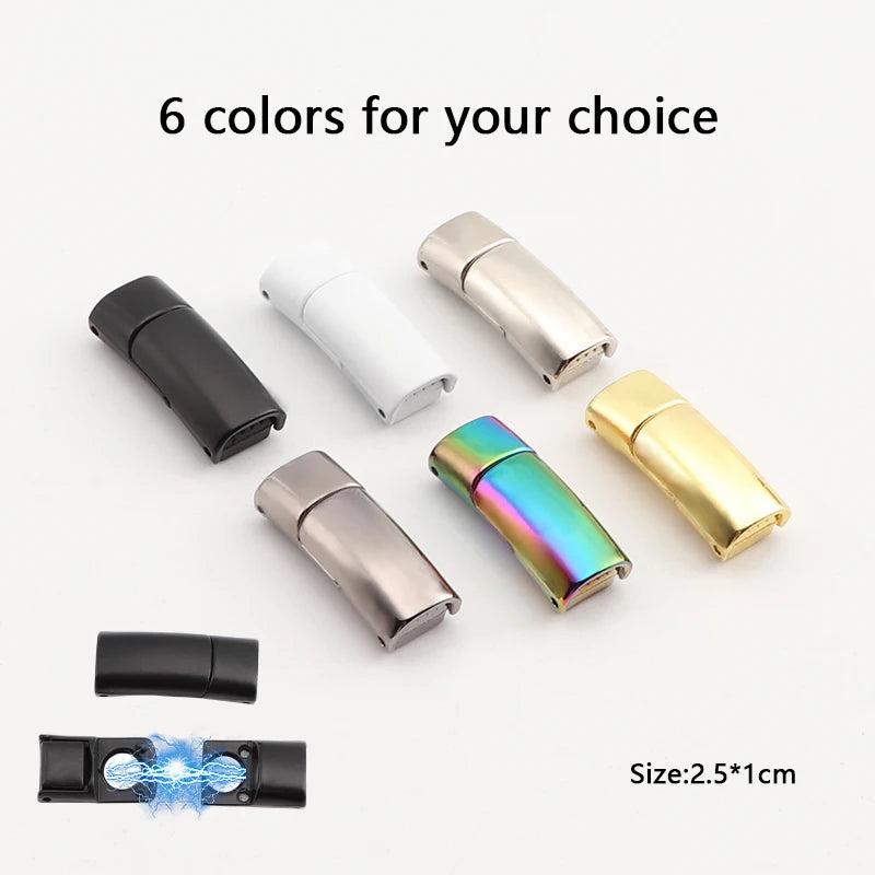 No Tie Shoelaces Magnetic Shoe Laces Clip Flat Elastic Stretch Laces Casual Sneakers Woman Men Children Shoelace Shoes Accesorie