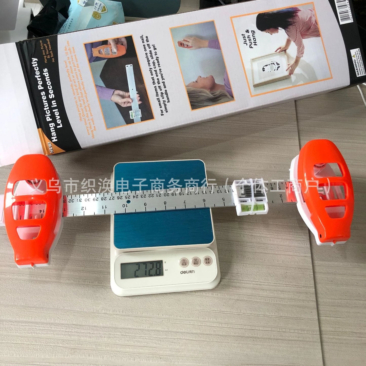 Hanging Frame Positioning Level Installation Picture Hanging Level Tool Versatile Decor Aid Mark Hole Measures Tool