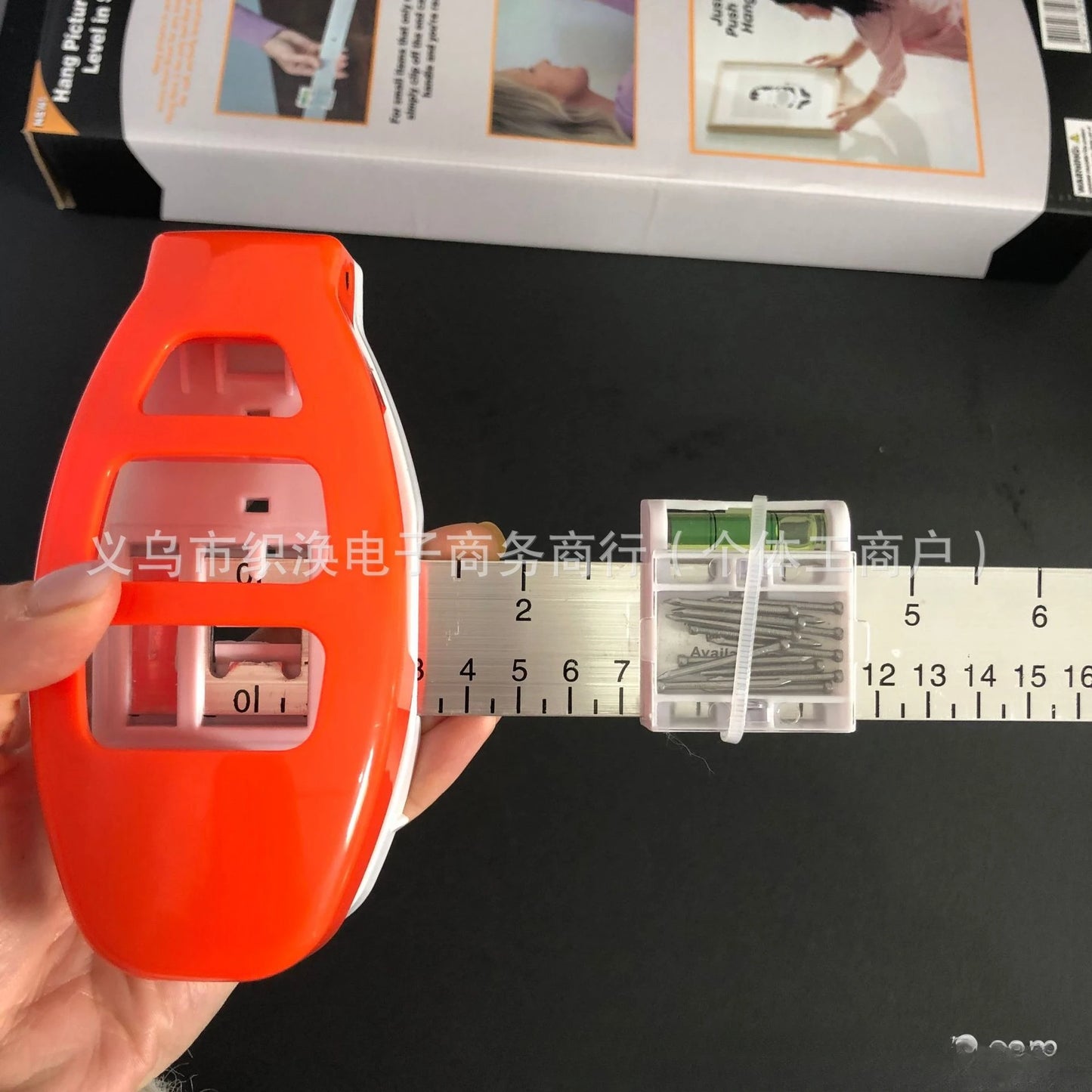 Hanging Frame Positioning Level Installation Picture Hanging Level Tool Versatile Decor Aid Mark Hole Measures Tool