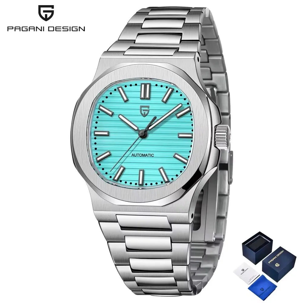 PAGANI DESIGN 2025 Men's Watches top brand Luxury Automatic Watch For Men Mechanical Wristwatch Stainless Waterproof Sapphire