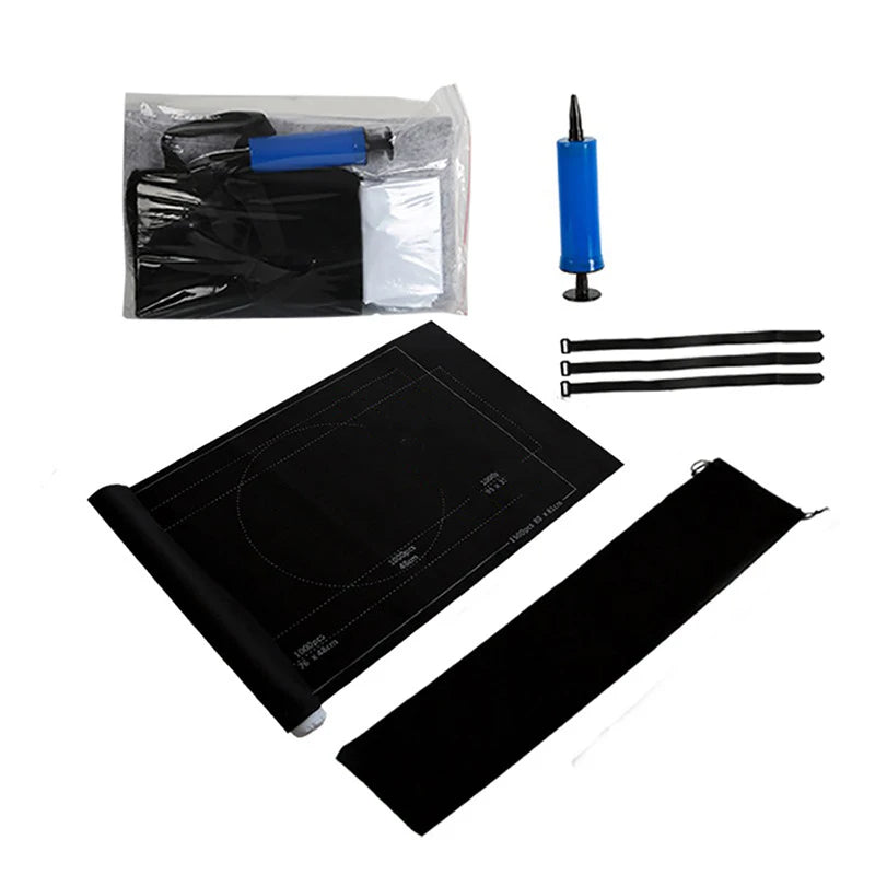 Puzzles Pad Jigsaw Roll Felt Mat Storage Bag Playmat Puzzles Blanket For Up To 1500 Pcs Puzzle Accessories Portable Storage Mat