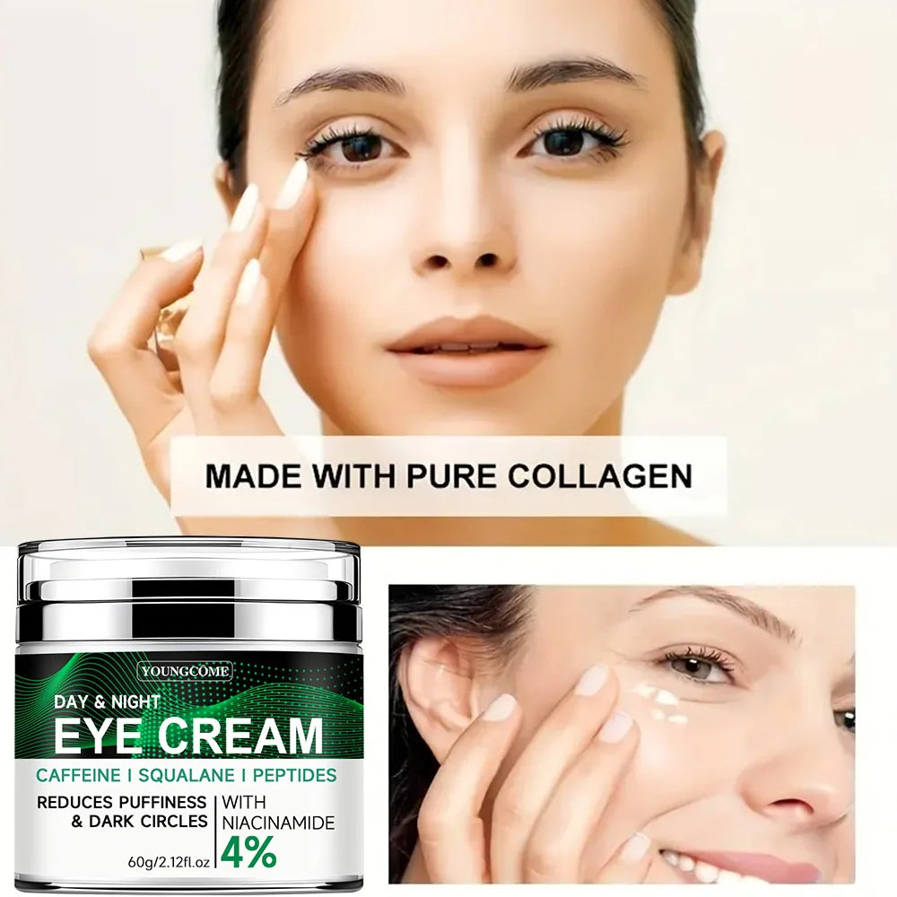 Nicotinamide Eyes Cream Dark Circles Fading Eye Bags Eye Hyaluronic Acid Moisturizing Serum Against Puffiness Eye Care Gel new