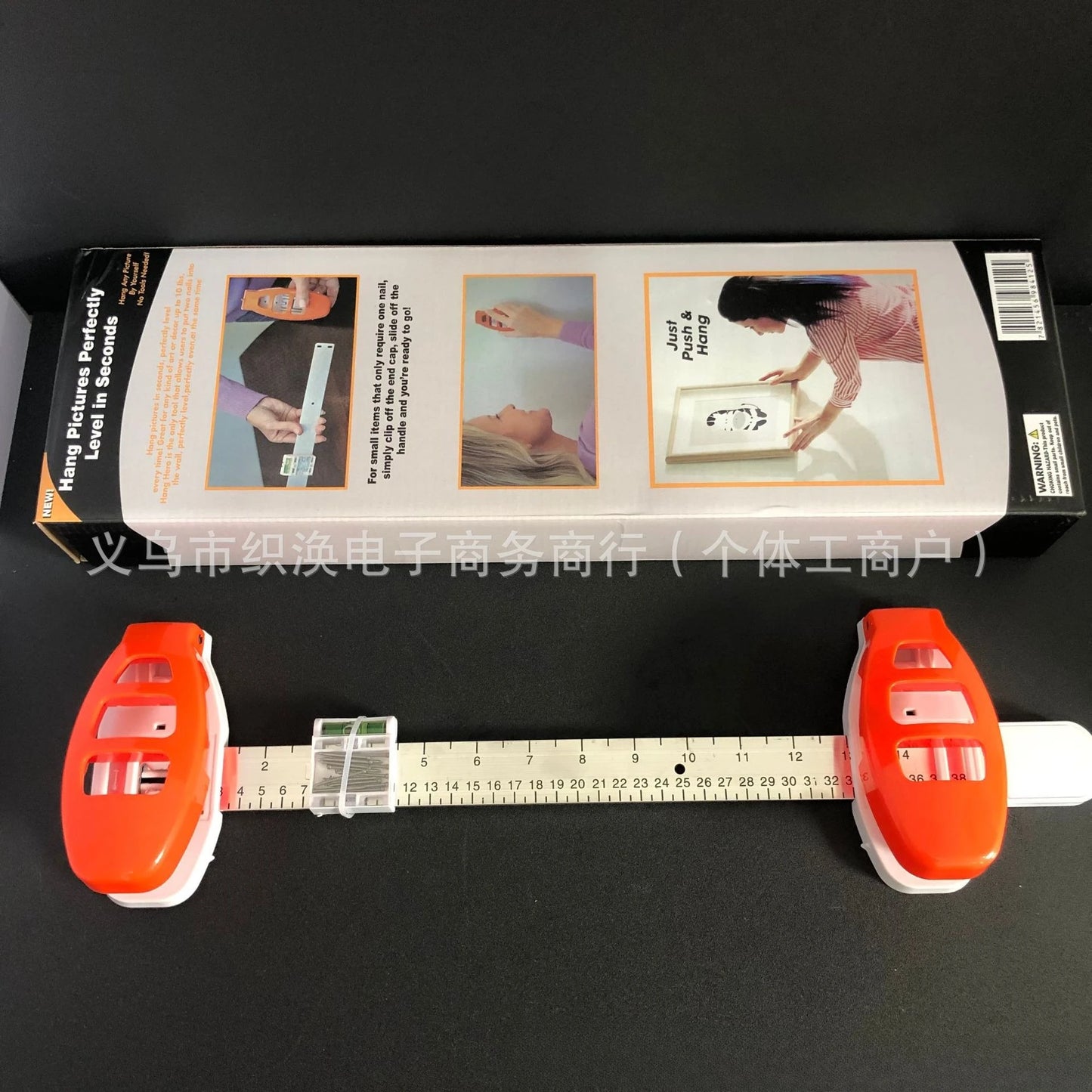 Hanging Frame Positioning Level Installation Picture Hanging Level Tool Versatile Decor Aid Mark Hole Measures Tool