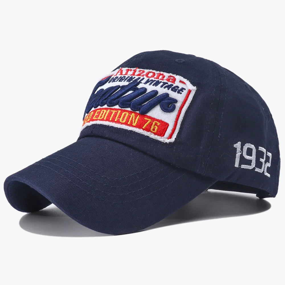 2025 New Hip Hop Y2k Embroidered Cotton Baseball Cap for Men Women Snapback Hat Outdoor Adjustable Short Visor Peaked Hats Bone