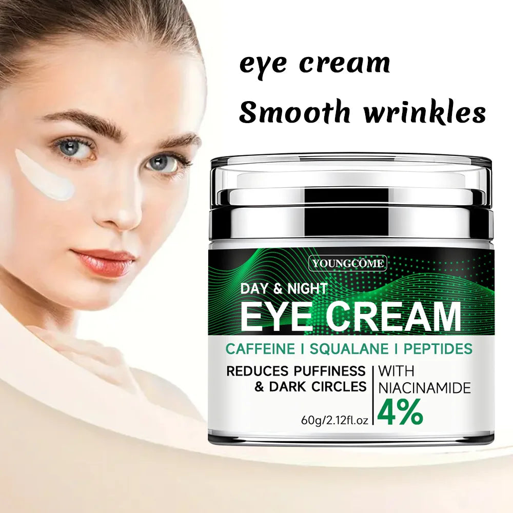 Nicotinamide Eyes Cream Dark Circles Fading Eye Bags Eye Hyaluronic Acid Moisturizing Serum Against Puffiness Eye Care Gel new
