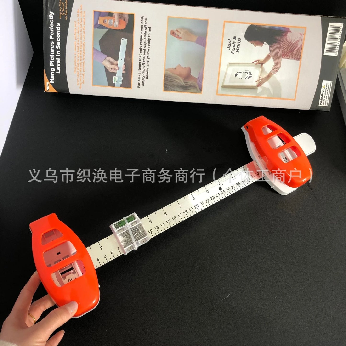 Hanging Frame Positioning Level Installation Picture Hanging Level Tool Versatile Decor Aid Mark Hole Measures Tool