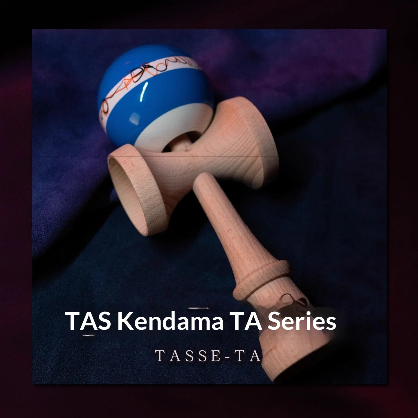 Original Tasse Kendama Anti Slip Paint Surface Beginner'S Professionals Outdoor Sport Fitness Balls Train Eye-Hand Coordination