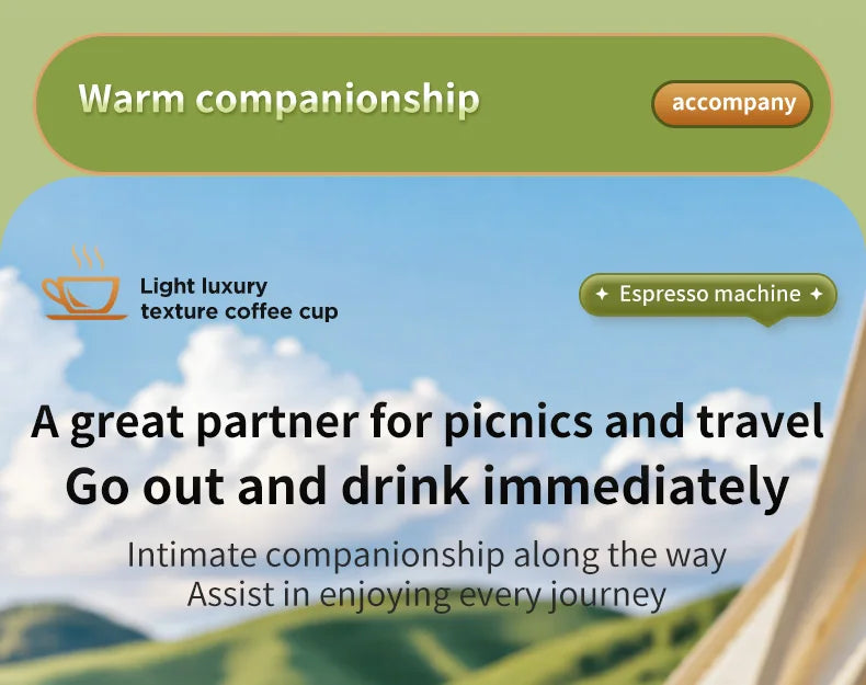 3-in-1 Wireless Electric Portable Espresso Coffee Machine Auto Heating Pump Press Capsule Powder Coffee Pot for Car&Home Camping