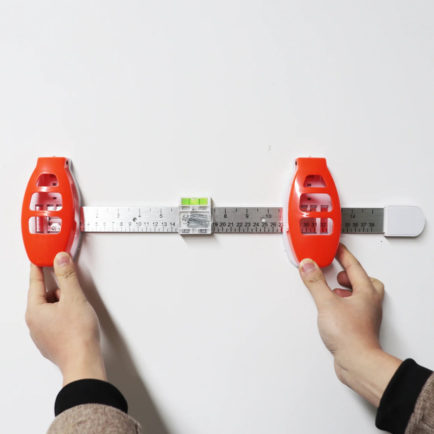 Hanging Frame Positioning Level Installation Picture Hanging Level Tool Versatile Decor Aid Mark Hole Measures Tool
