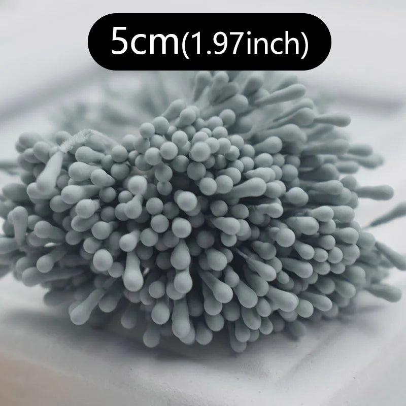 400pcs 2mm Mini Flower Stamen Pistil Wedding Handmade Artificial Flowers For Wedding Home Decoration DIY Scrapbook Accessories