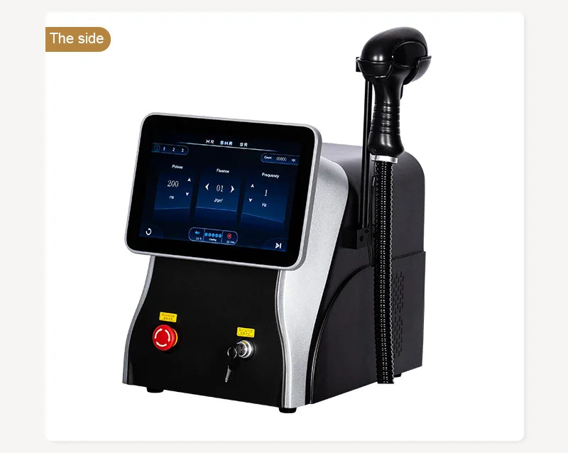 Depiladora Laser Painless Permanen 4 Wavelength Diode Laser Hair Removal Machine 808NM Ice Platinum Cooling System Beautiful