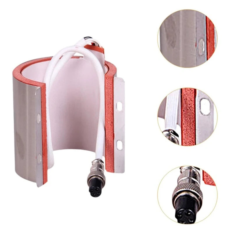 1pcs Sublimation Machine Silicone Mug Heating Pad Mat Heat Parts for Printing Press 110V/220V