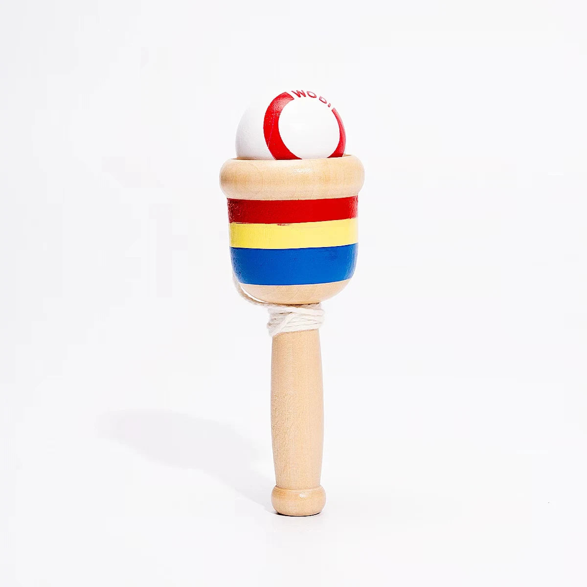 Classic Kendama Skill Toy——Precision crafted from solid hardwood，Enhance balance and coordination skills | Classic Cup Ball Game