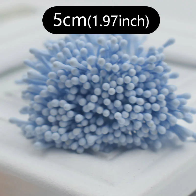 400pcs 2mm Mini Flower Stamen Pistil Wedding Handmade Artificial Flowers For Wedding Home Decoration DIY Scrapbook Accessories