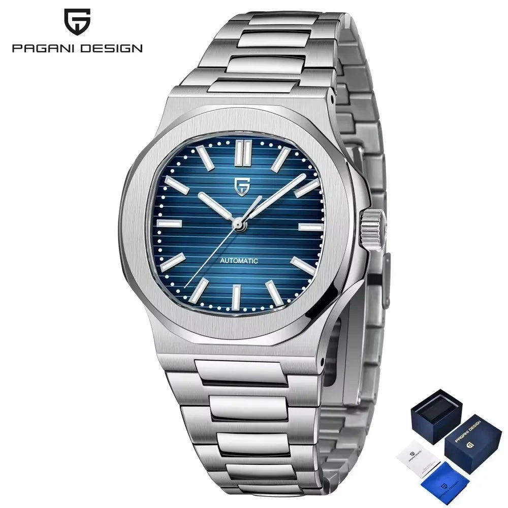 PAGANI DESIGN 2025 Men's Watches top brand Luxury Automatic Watch For Men Mechanical Wristwatch Stainless Waterproof Sapphire
