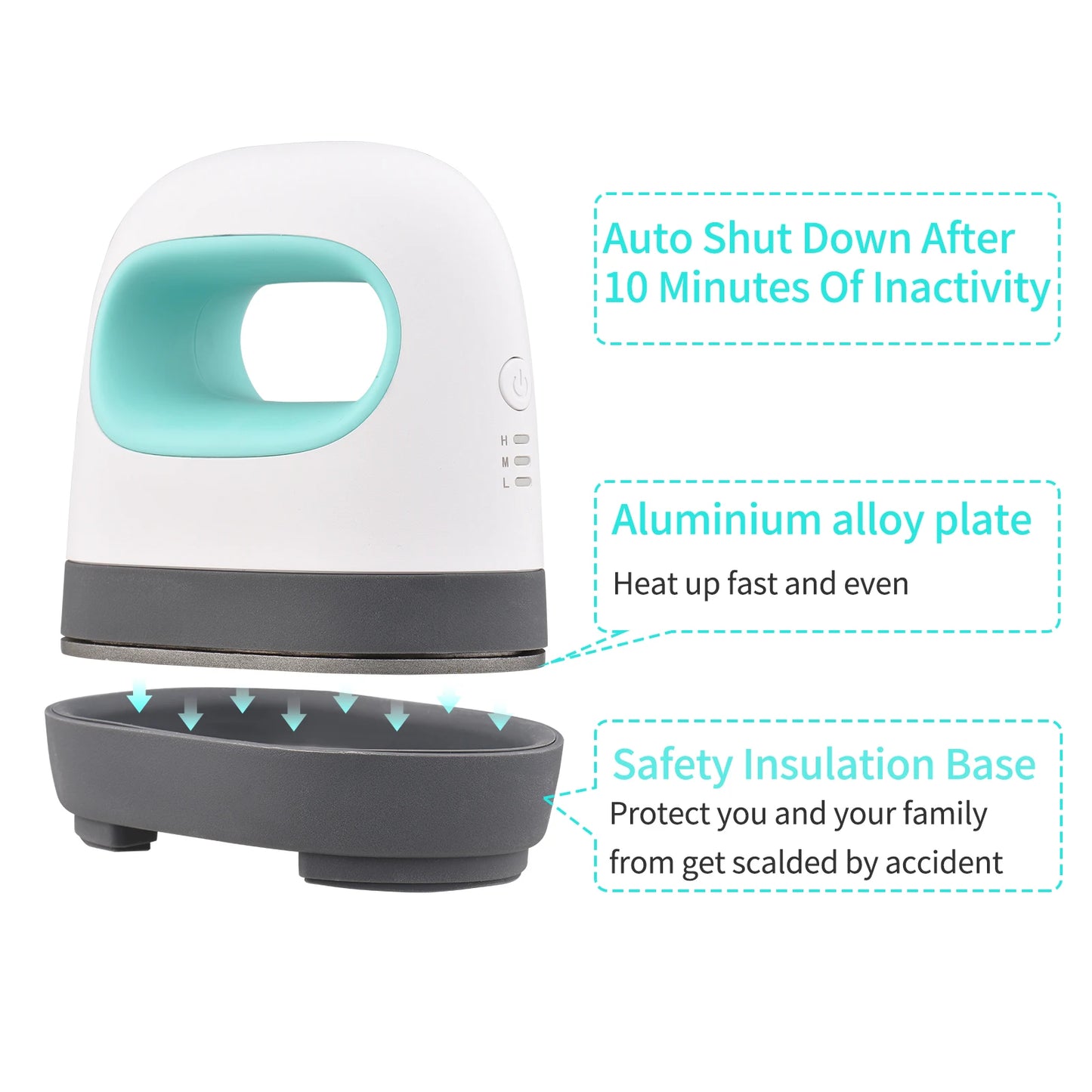 Portable DIY Home Business  Mini Heat Press Machine TShirt Printing Easy Heating Transfer Press Iron Machines for Blanket Leathe