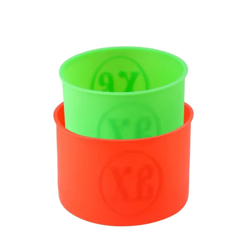 FAIS DU DIY Desserts Baking Mold Tools No-stick Round Silicone Cake Mold Mousse Cake Moulds Deepening of Colored Mold