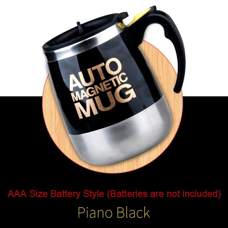 Electric Automatic Self Stirring Magnetic Mug Coffee Milk Mixing Cup Creative Electric Smart Mixer Water Bottle Birthday Gift