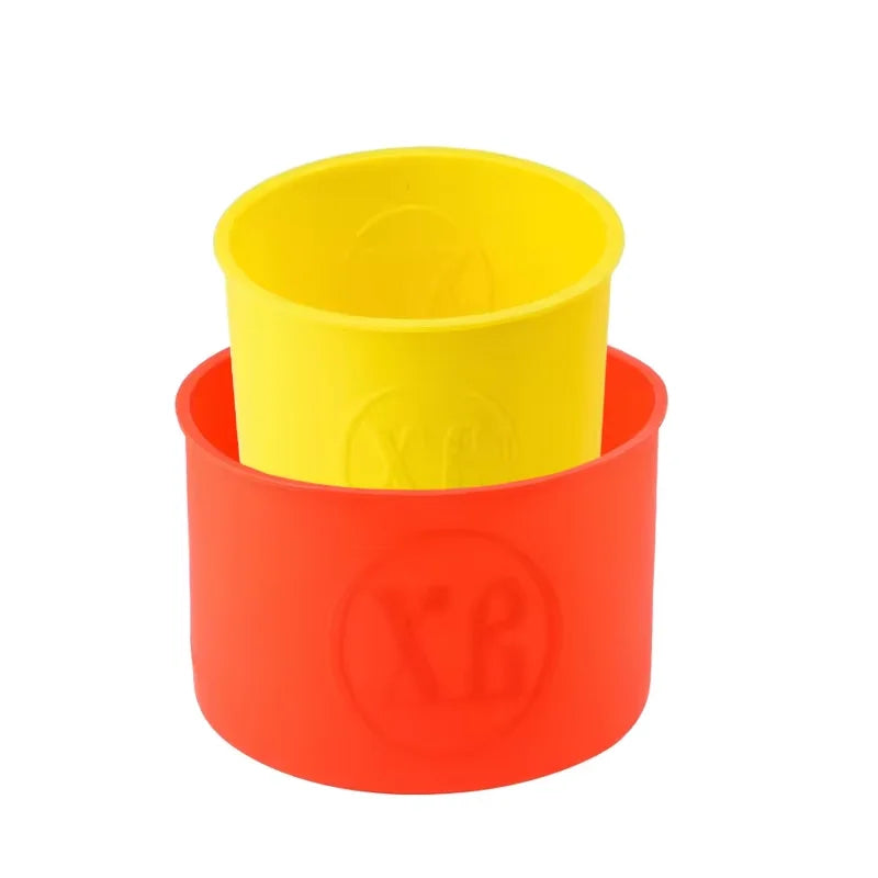 FAIS DU DIY Desserts Baking Mold Tools No-stick Round Silicone Cake Mold Mousse Cake Moulds Deepening of Colored Mold